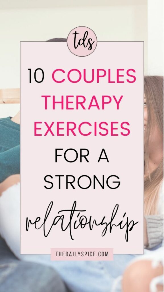 Couples Therapy Exercises And Activities