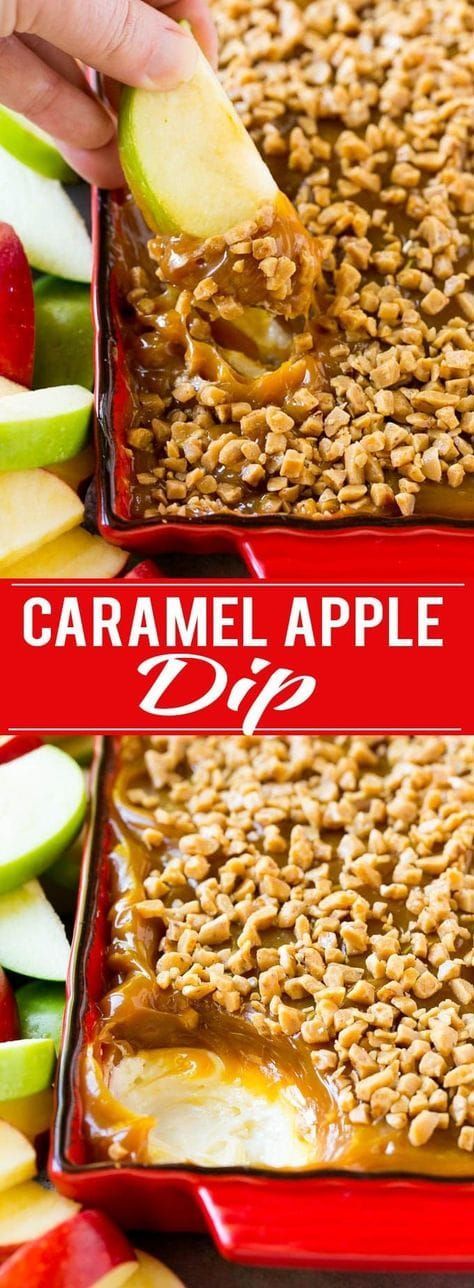 Nut Dessert Recipes: Caramel Apple Dip