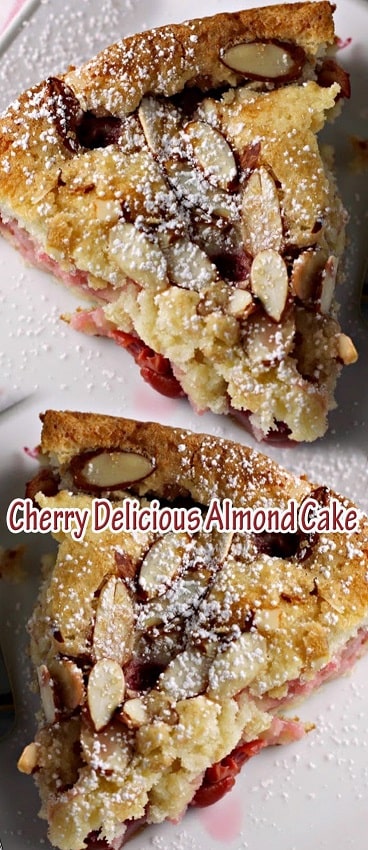 Nut Dessert Recipes: Cherry Delicious Almond Cake