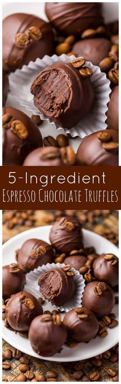 Truffle Dessert Recipes: 5-Ingredient Espresso Chocolate Truffles