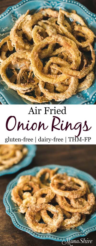 Healthy Air Fryer Recipes: Air-Fried Gluten-Free Onion Rings