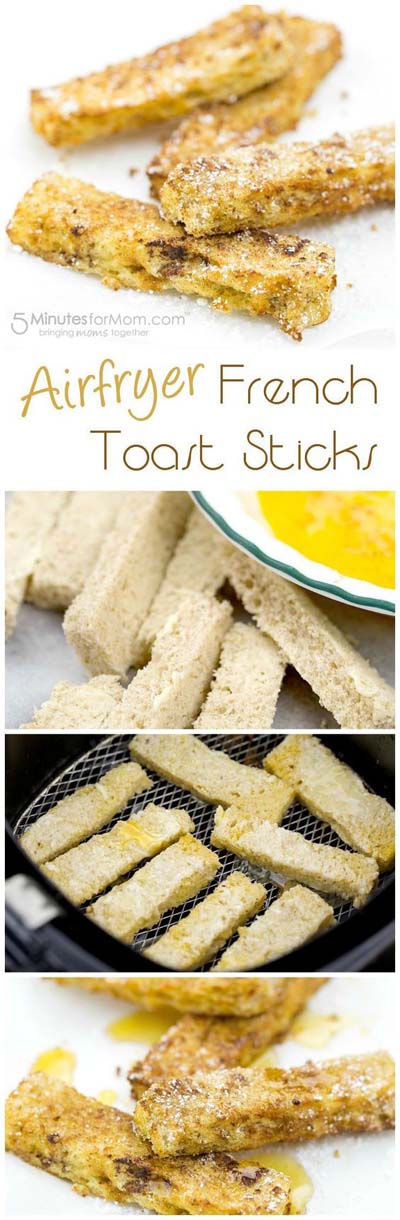 Healthy Air Fryer Recipes: Airfryer French Toast Sticks