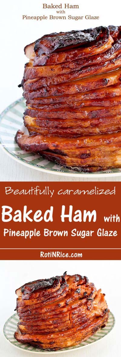 Christmas Dinner Recipes: Baked Ham With Pineapple Brown Sugar Glaze