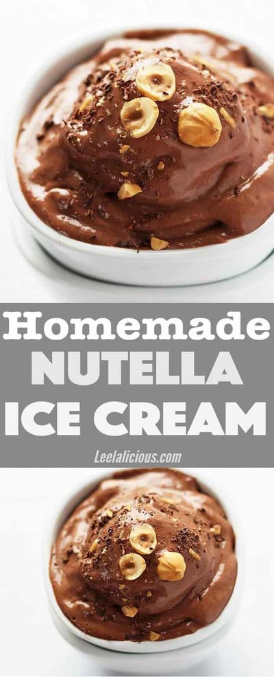 Banana Nutella Ice Cream