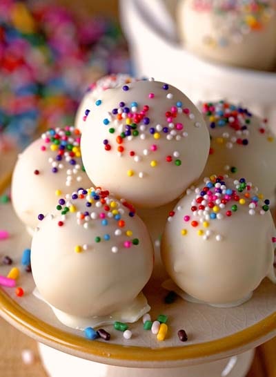 Truffle Dessert Recipes: Cake Batter Truffles