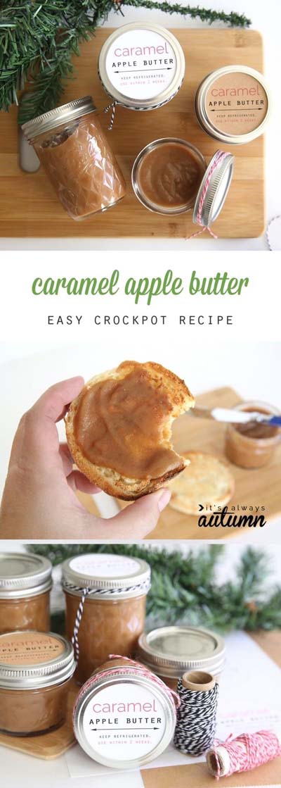 Easy caramel dessert recipes: Caramel Apple Butter