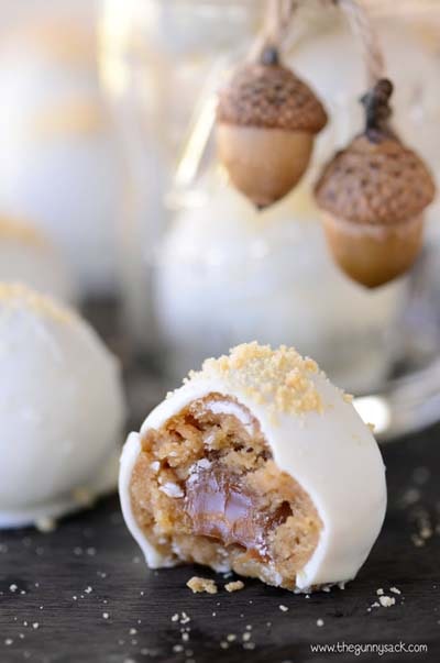 Truffle Dessert Recipes: Caramel Apple Truffles Recipe