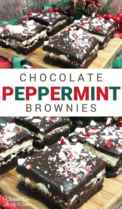 Get into the vacation spirit past times making unopen to of these festive as well as fun Christmas brownie reci xx Decadent Christmas Brownie Recipes