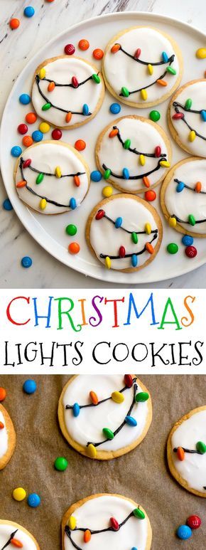 Christmas Cookies: Christmas Lights Cookies