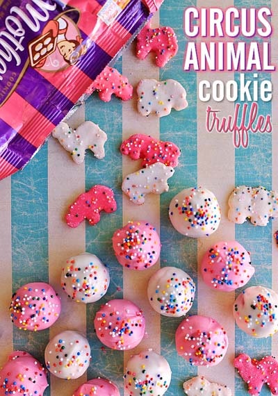 Truffle Dessert Recipes: Circus Animal Cookie Truffles Recipe