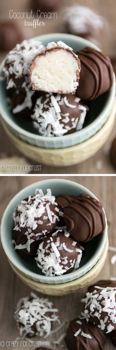 Truffle Dessert Recipes: Coconut Cream Truffles