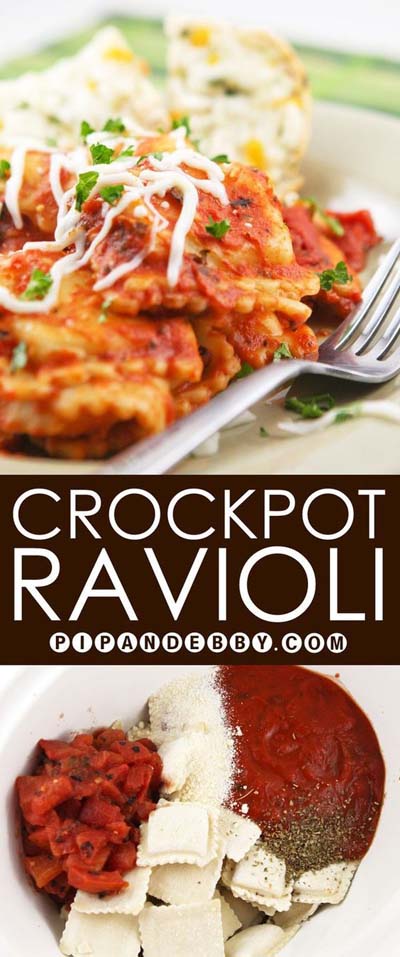 Crockpot Ravioli
