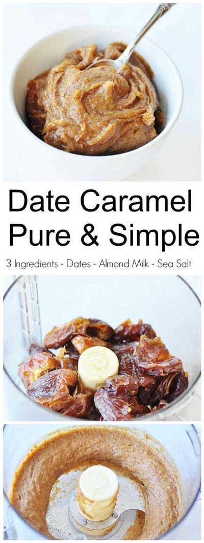 Easy caramel dessert recipes: Date Caramel