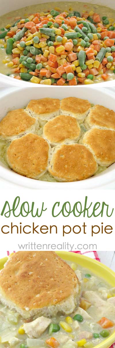 Easy Biscuit Chicken Pot Pie