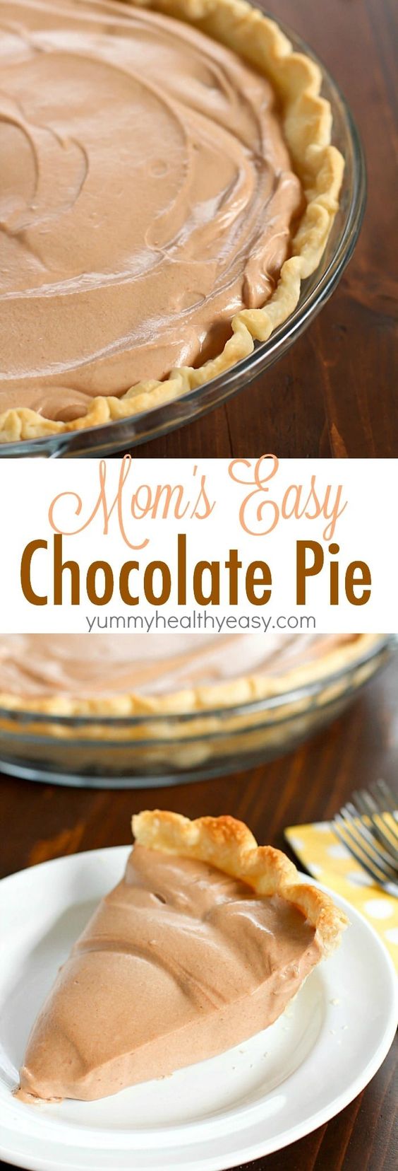 Thanksgiving Desserts: Easy Chocolate Pie Recipe