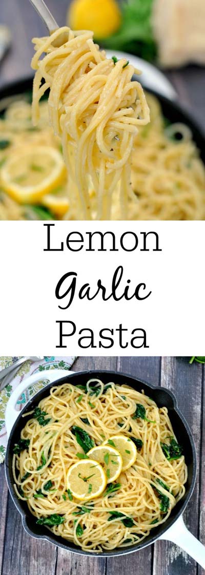 Vegan Pasta Recipes: Easy Lemon Garlic Pasta