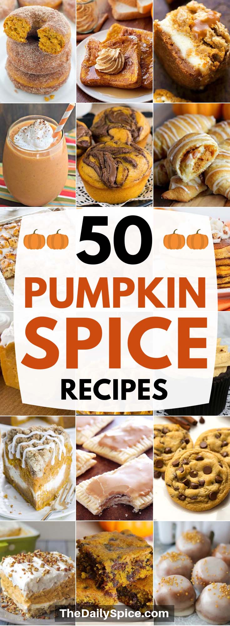 Easy Pumpkin Spice Recipes perfect for Thanksgiving, Christmas and the holidays