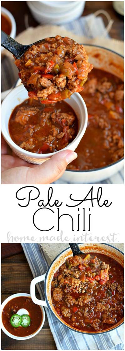 Chili Recipes: Easy Stovetop Pale Ale Chili