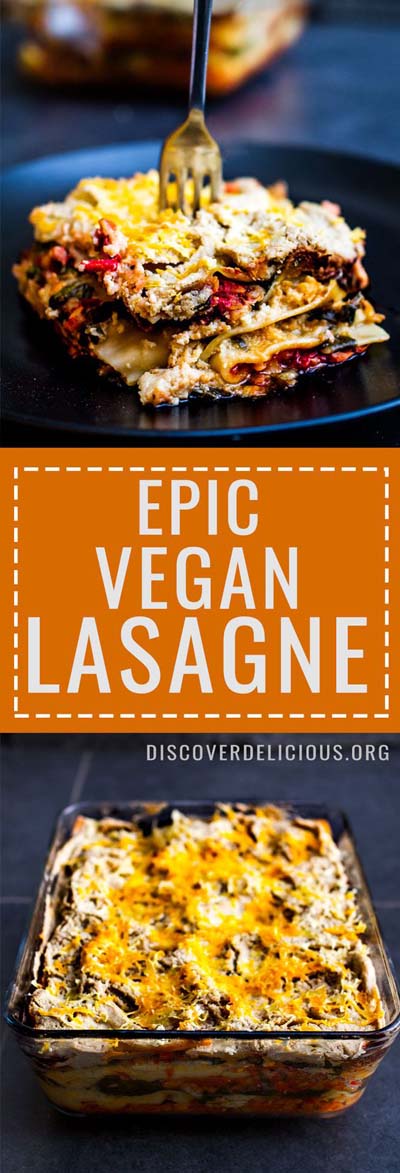 Vegan Pasta Recipes: Epic Vegan Lasagne