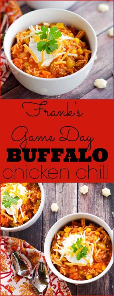 Chili Recipes: Frank’s Game Day Buffalo Chicken Chili-min