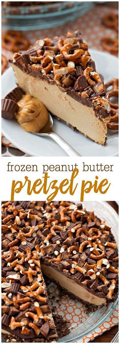 Peanut Butter Desserts: Frozen Peanut Butter Pie