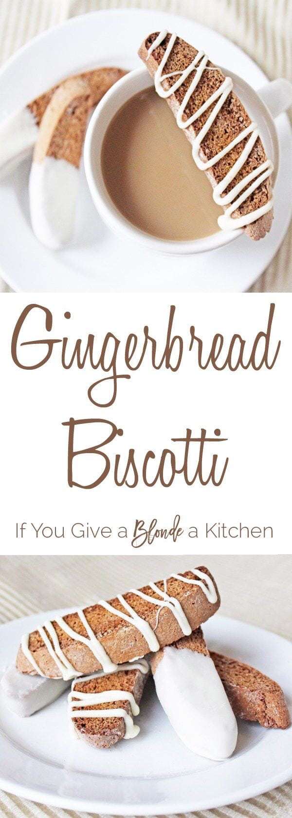 Christmas Gingerbread Recipes: Gingerbread Biscotti