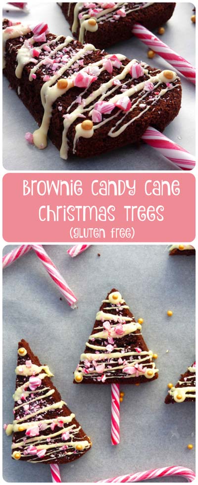 Christmas Brownie Recipes: Gluten Free Brownie Christmas Trees