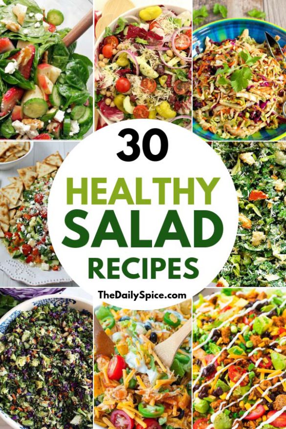 30 Healthy Salad Recipes Definitely Worth Trying - The Daily Spice