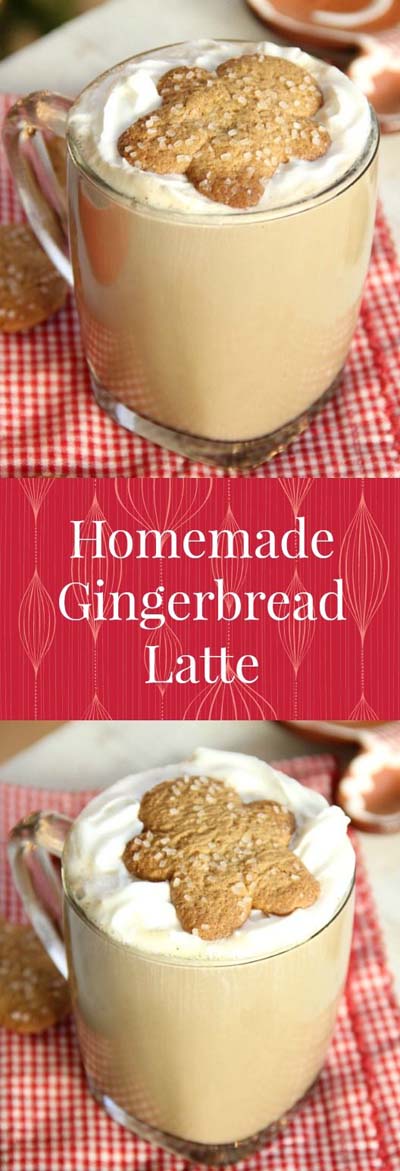 Christmas Gingerbread Recipes: Homemade Gingerbread Latte