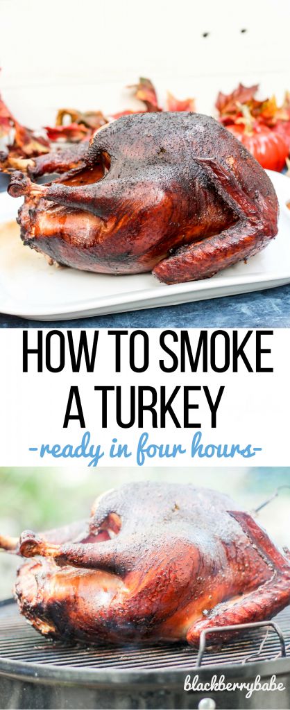 Thanksgiving turkey recipes: How To Smoke A Whole Turkey For Thanksgiving