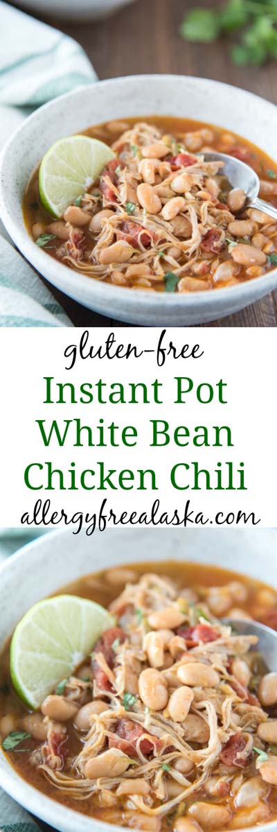 Chili Recipes: Instant Pot White Bean Chicken Chili
