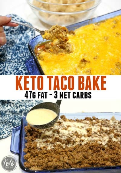 Keto Casserole Recipes: Keto Taco Bake