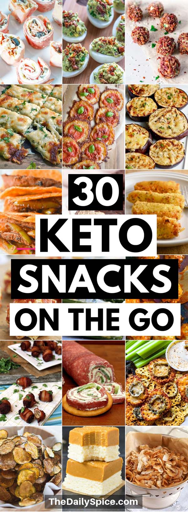 Keto snacks on the go