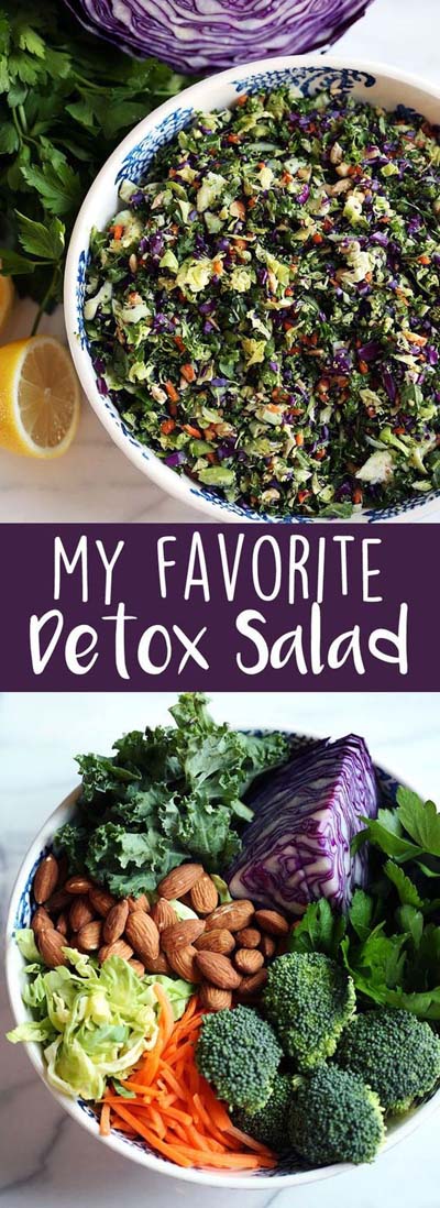 Healthy salad recipes: My Favorite Detox Salad