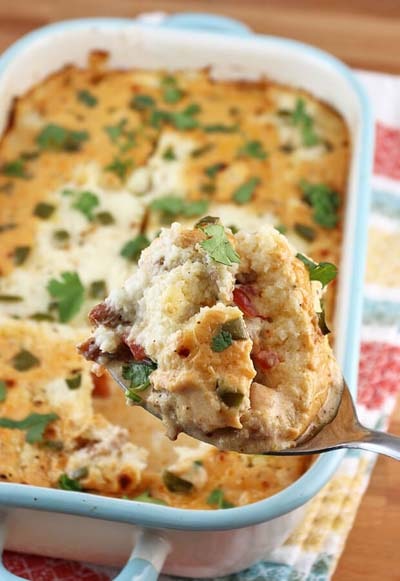 Keto Casserole Recipes: Nacho Chicken Casserol