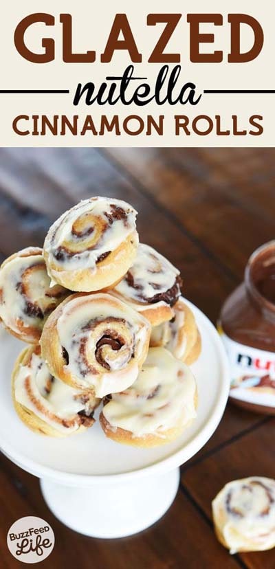 Nutella Cinnamon Rolls