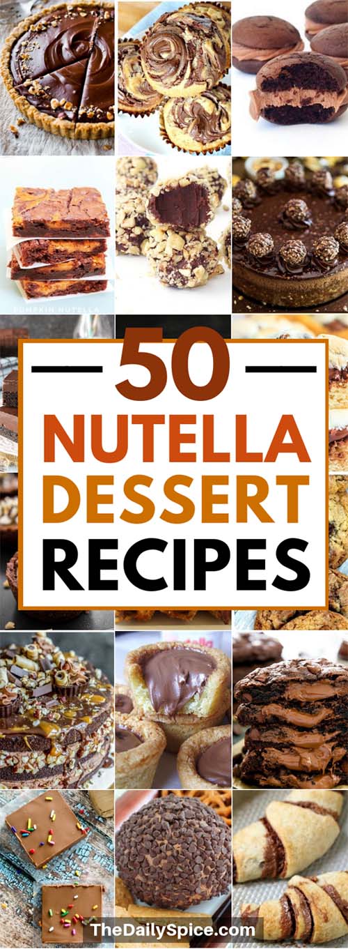 Nutella Dessert Recipes