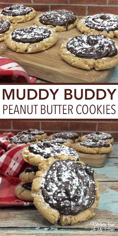 Peanut Butter Desserts: Peanut Butter Muddy Buddy Cookies