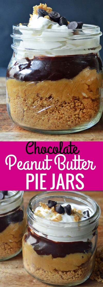 Peanut Butter Desserts: Peanut Butter Pie Jars