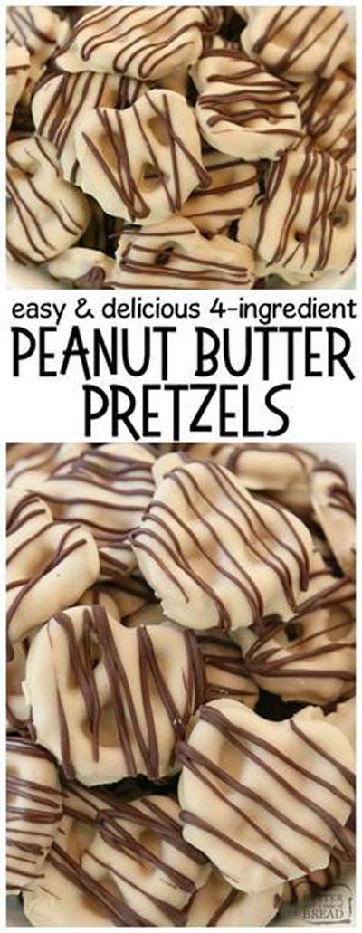 Peanut Butter Desserts: Peanut Butter Pretzels