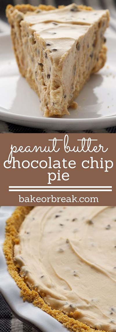 Peanut Butter Desserts: Peanut Butter-chocolate Chip Pie