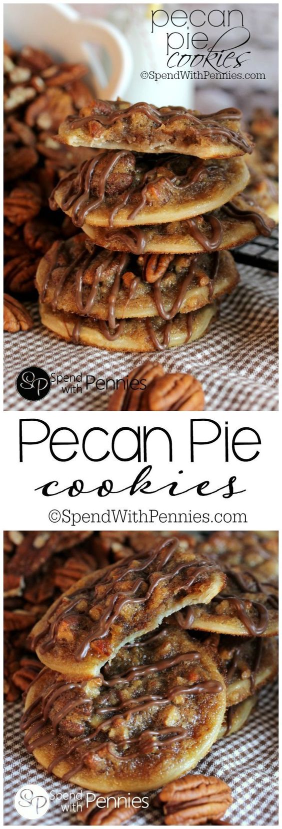 Christmas Cookies: Pecan Pie Cookies