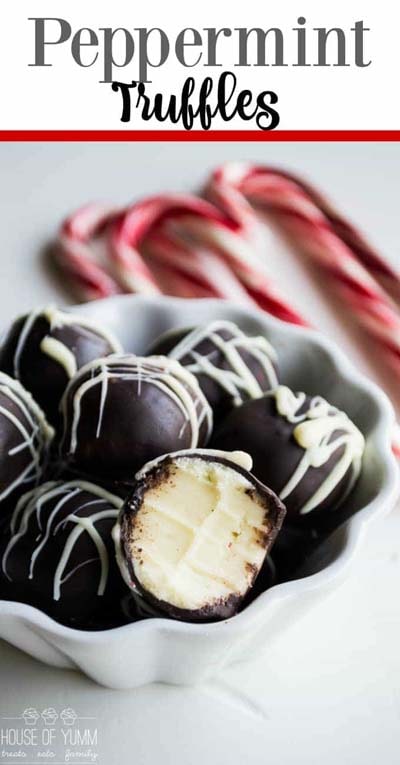 Truffle Dessert Recipes: Peppermint Truffles