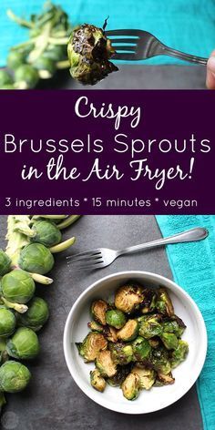 Healthy Air Fryer Recipes: Perfect Air Fryer Brussels Sprouts