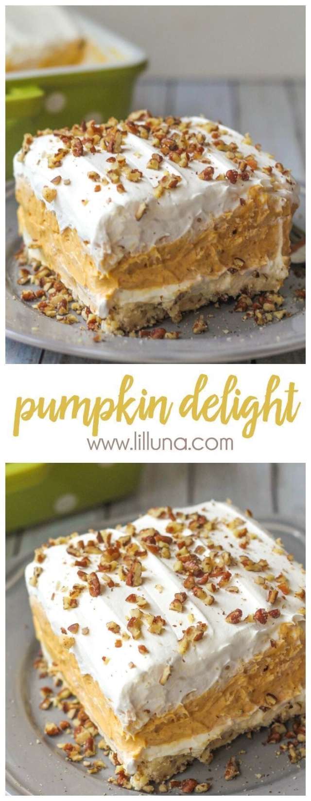 Pumpkin Spice Recipes: Pumpkin Delight