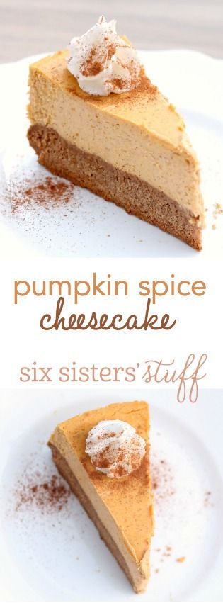 Pumpkin Spice Cheesecake Recipe