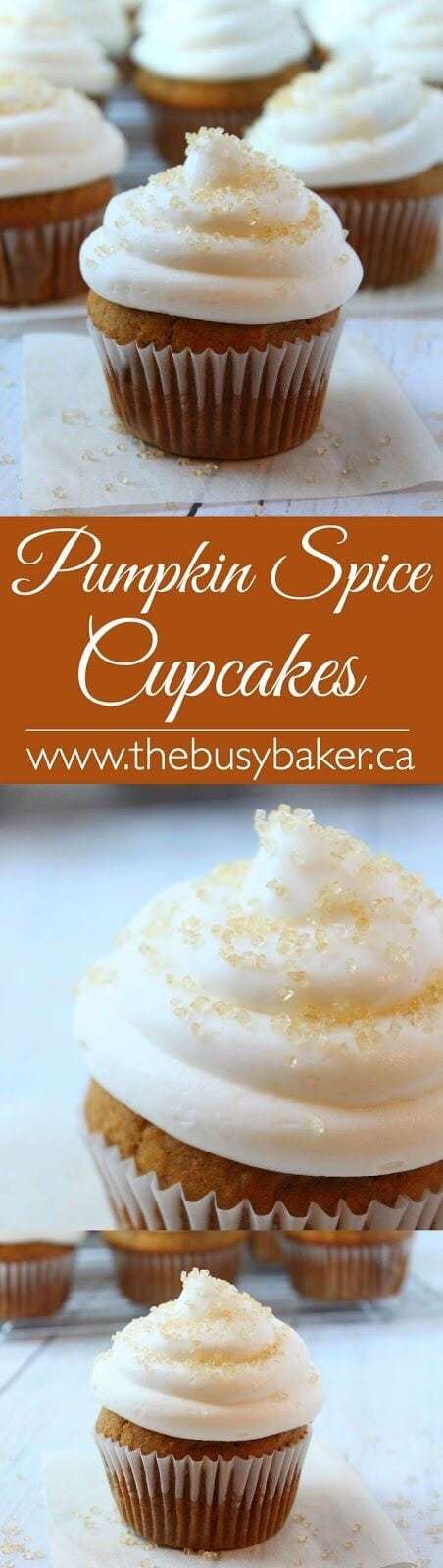 Pumpkin Spice Cupcakes