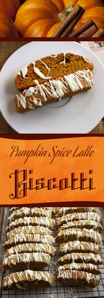 Pumpkin Spice Recipes: Pumpkin Spice Latte Biscotti