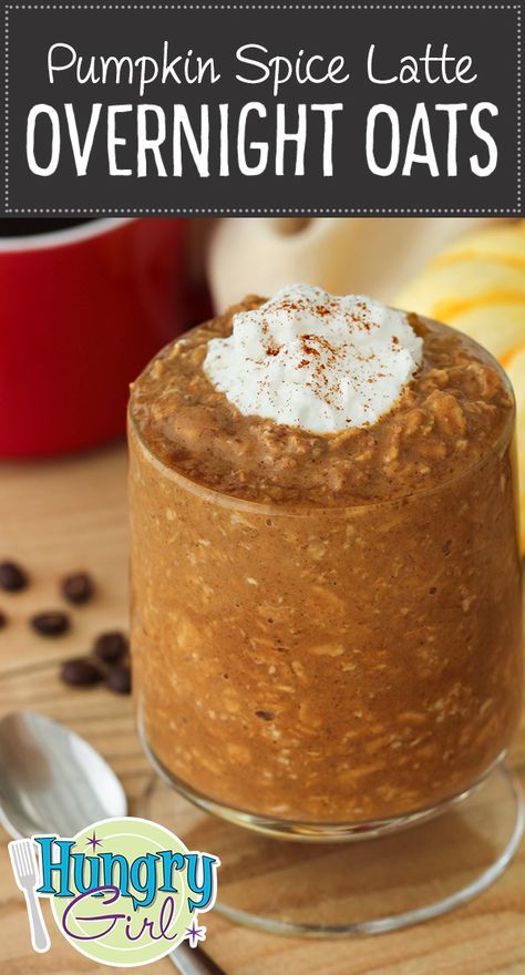 Pumpkin Spice Recipes: Pumpkin Spice Latte Overnight Oats