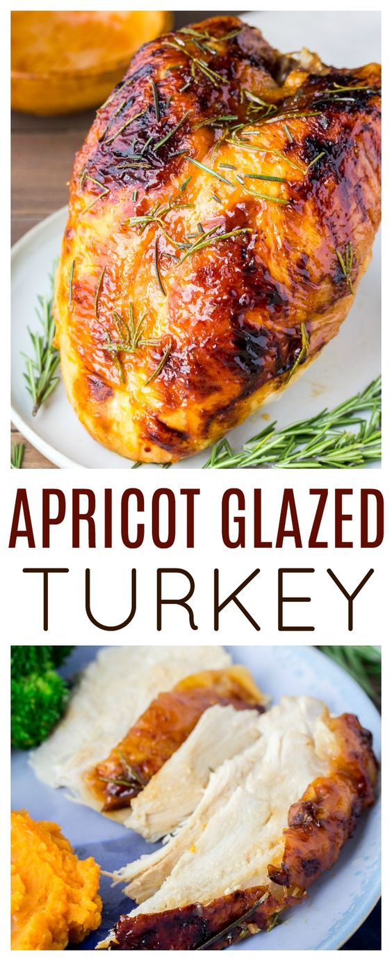 Thanksgiving turkey recipes: Rosemary Apricot Glazed Turkey